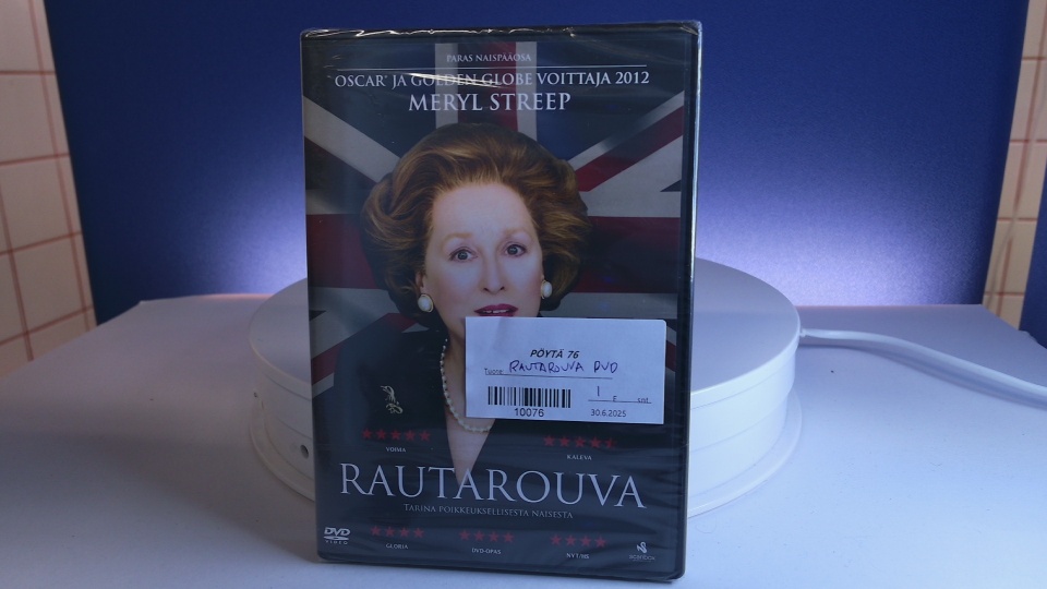 Rautarouva DVD uusi