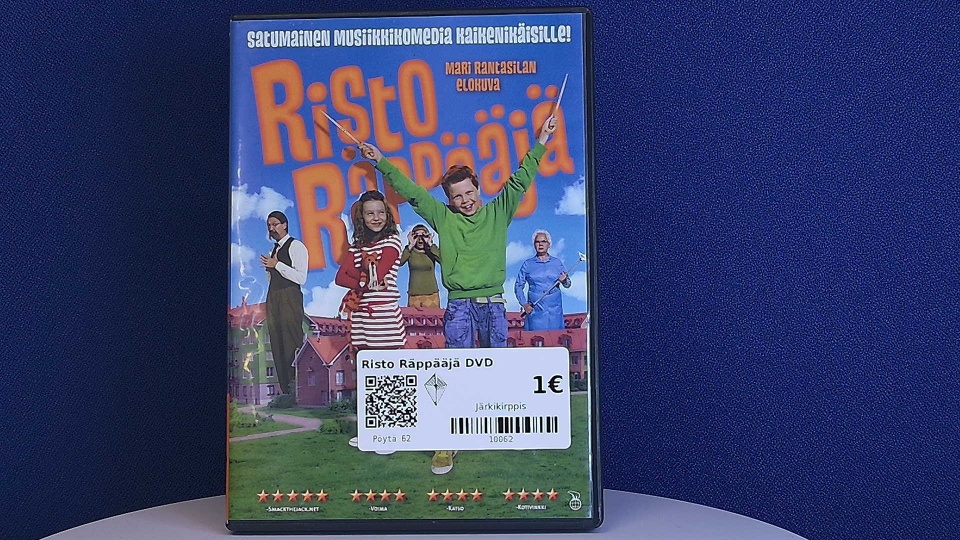 Risto Räppääjä DVD