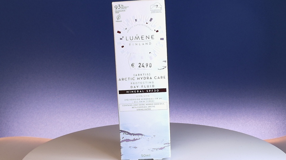 Lumene Arctic Hydra Care päivävoide spf 30 (kerran kokeiltu)