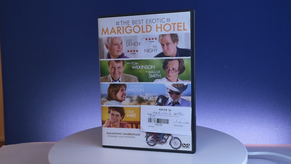 The Best Exotic Marigold Hotel DVD
