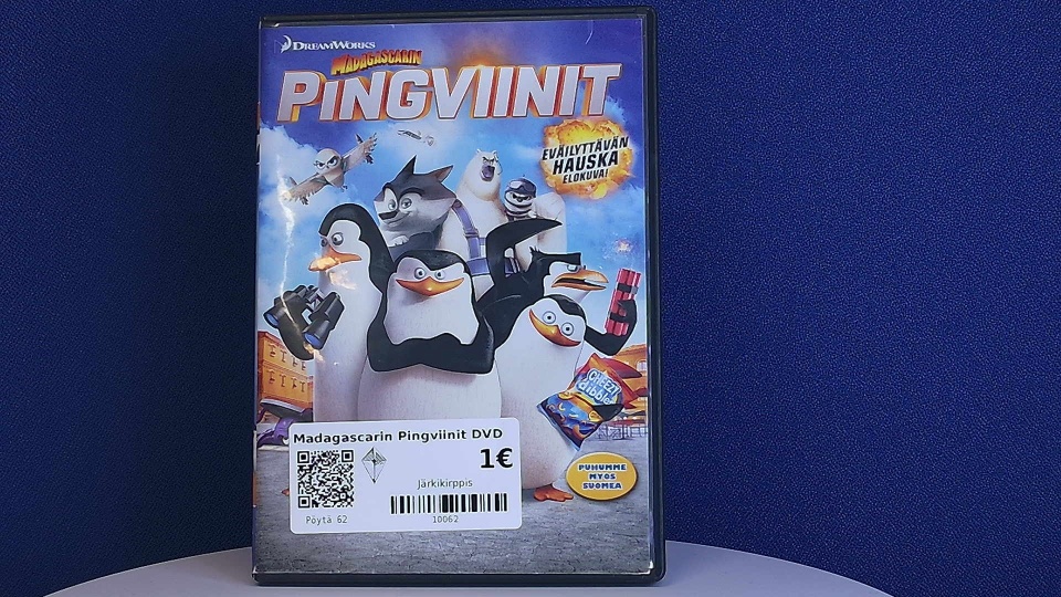 Madagascarin Pingviinit DVD