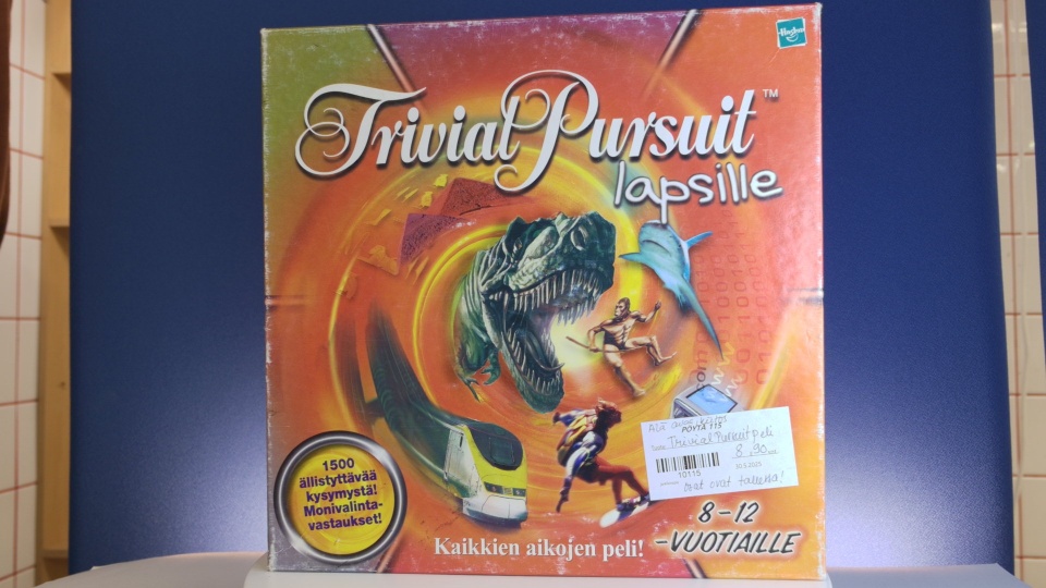 Trivial Pursuit Lapsille Lautapeli