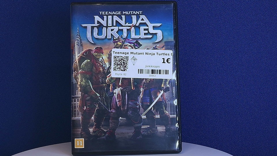 Teenage Mutant Ninja Turtles DVD