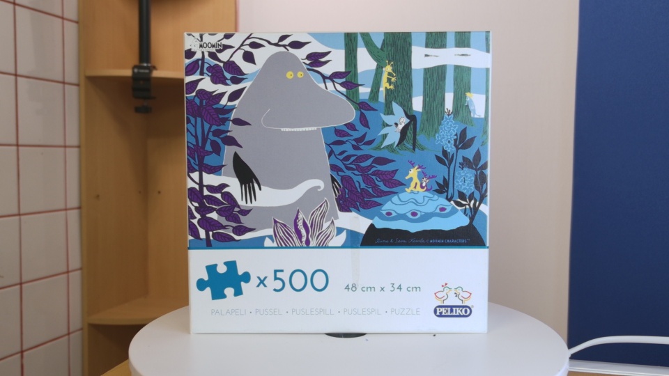 Muumi palapeli 500 palaa, palat tallella
