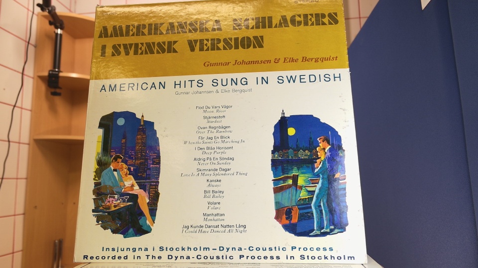 Amerikanska schlagers i Svens version LP