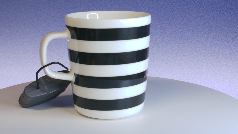 Marimekko Mustavalkoinen muki