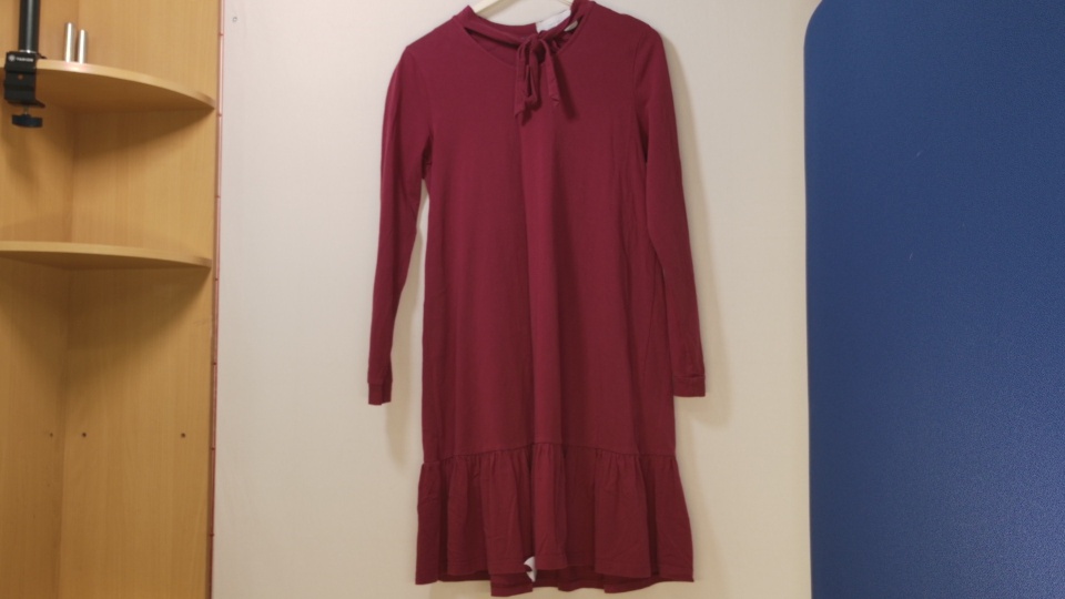 Viininpunainen mekko KOKO M