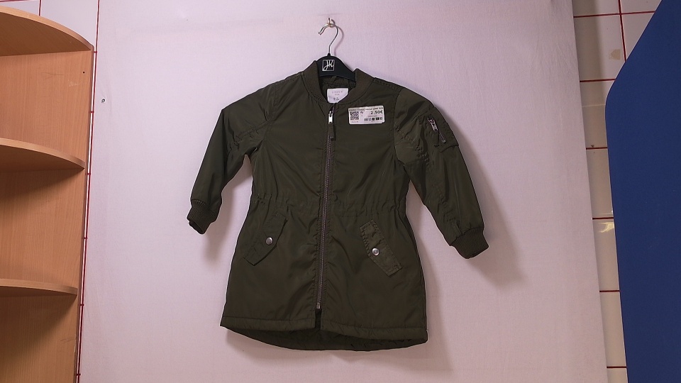 Lasten Lindex Vihreä bomber-takki KOKO 110