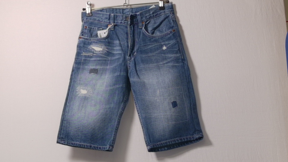 Siniset farkkushortsit 140 cm