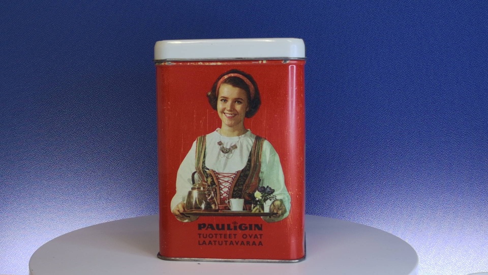 Pauligin kahvipurkki