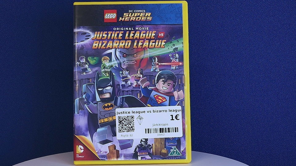 Justice league vs Bizarro league DVD