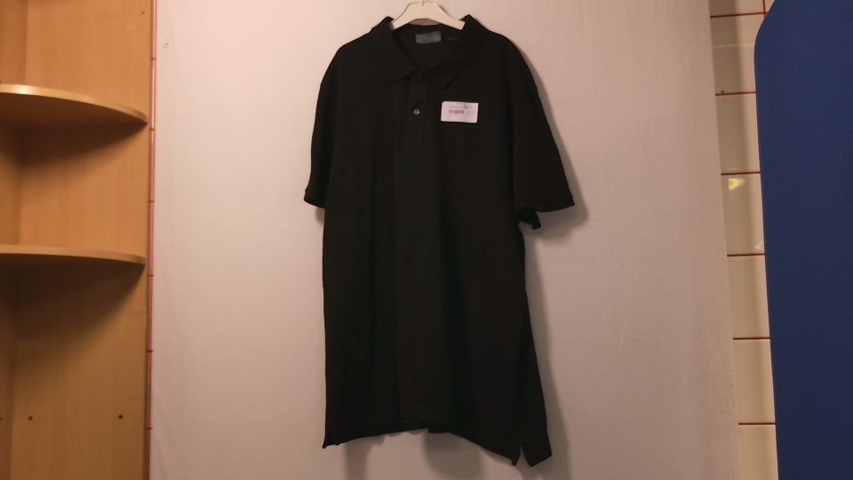 Lacoste Musta pikeepaita XL