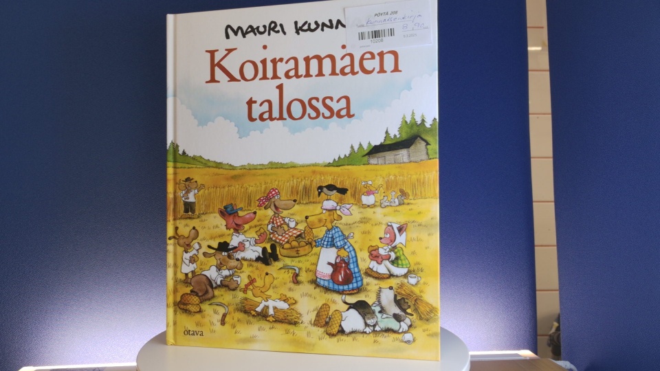 Mauri Kunnas Koiramaen talossa