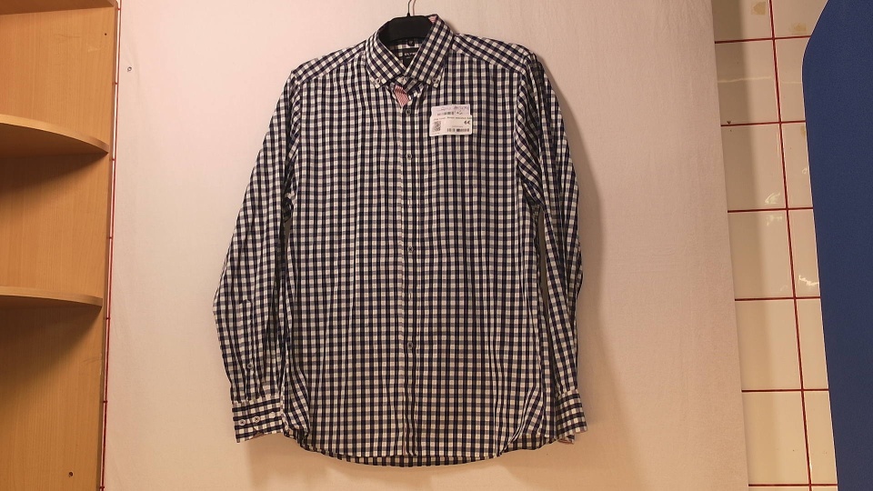 Olymp ruudullinen kauluspaita koko 16,5 - 42