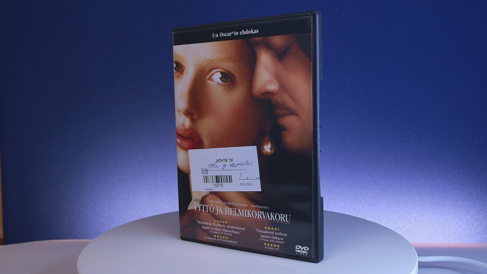 Tyttö ja helmikorvakoru DVD