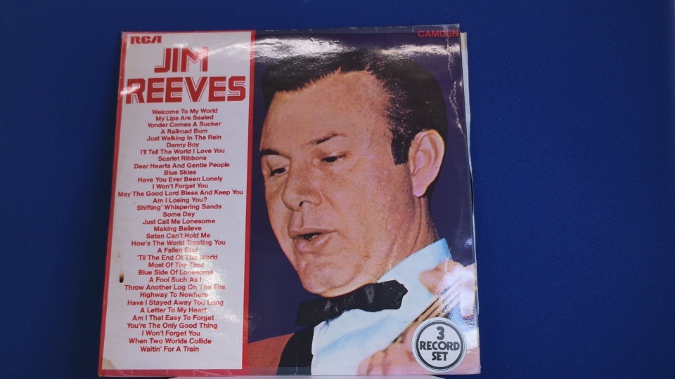 Jim Reeves 3 record set LP