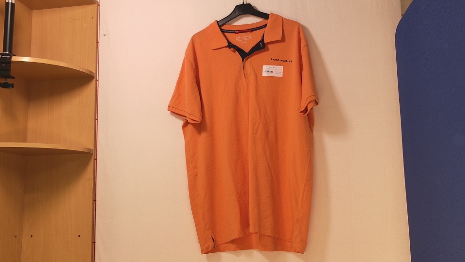 Oranssi pikeepaita koko XXL