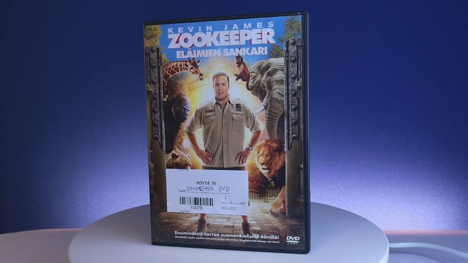 Zookeeper Eläinten Sankari DVD