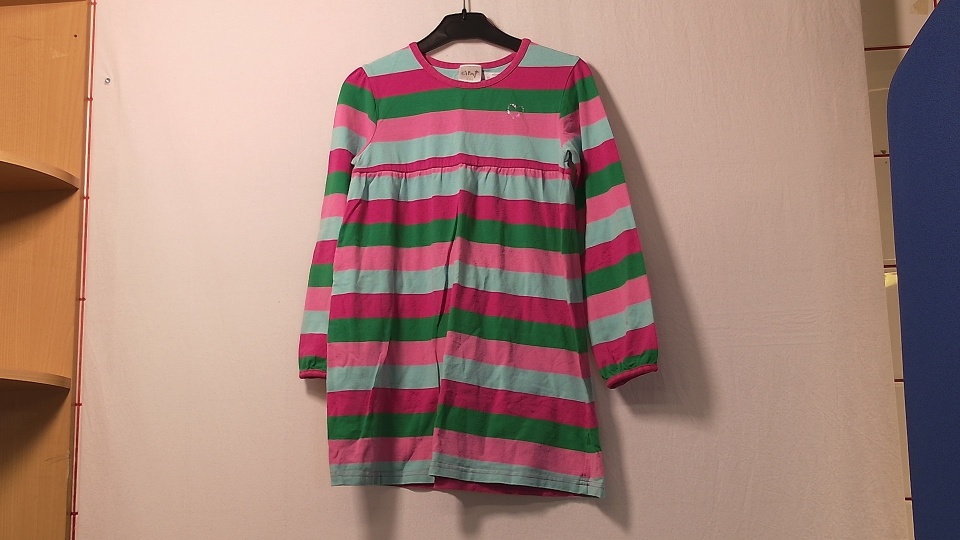 Kirjava pitkähihainen mekko KOKO 134