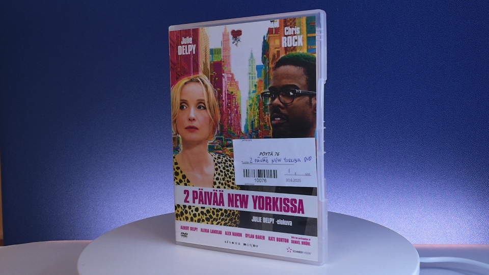 2 päivää New Yorkissa DVD