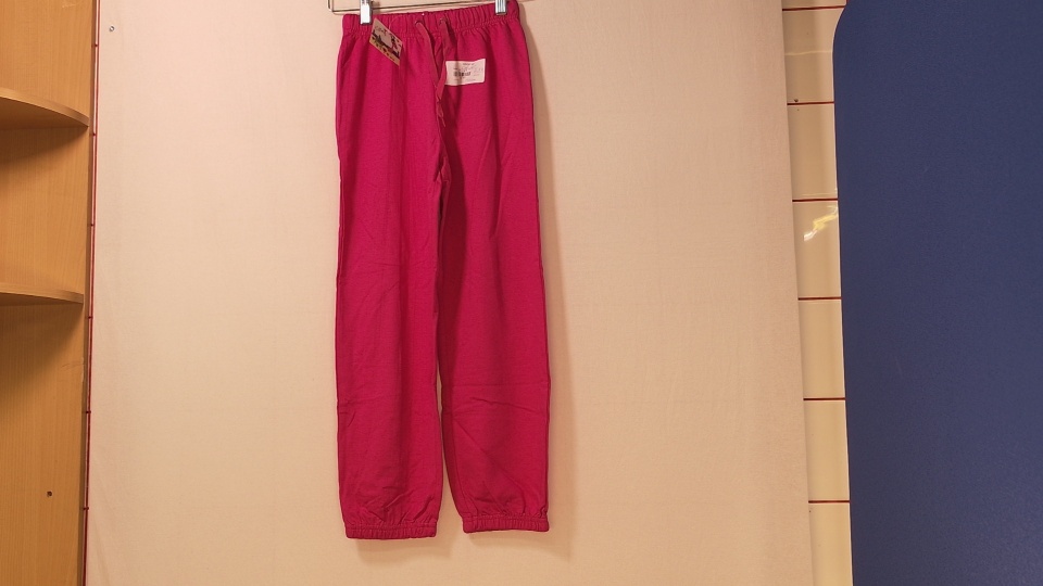 Collegehousut pinkit koko 134 cm 