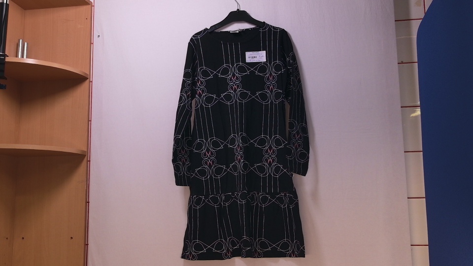 Mainio clothing musta-valkoinen mekko KOKO 146-152