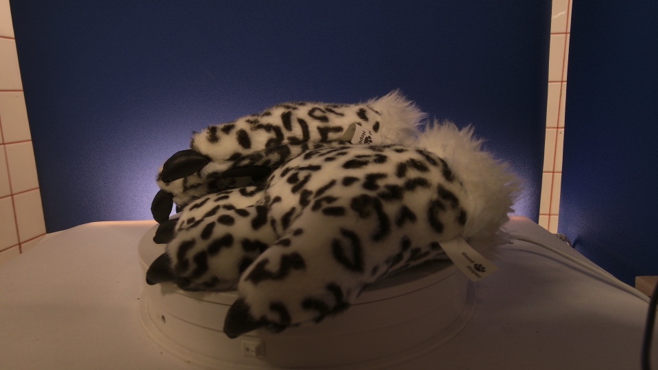 Lumileopardi tassuhanskat